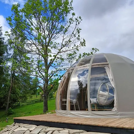 Готель Glamp Zielone Skalki Клюшковце Екстер'єр фото